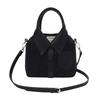 2025 Spring Fashion Versatile Commuter Small Bag Women's Solid Color Premium Texture Women's Crossbody Bag One Shoulder Handbag