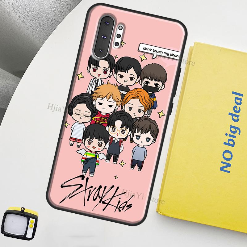 

Чехол KPOP Stray Kids для Samsung Galaxy S10 Plus S8 S9 Note 10 Note 20 S22 S21 Ultra S20 FE, чехол для телефона Note 20 Ultra