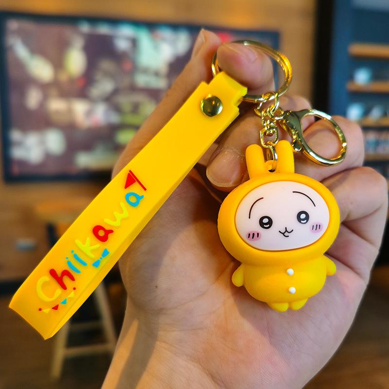 

2nd Generation Cartoon Giyikawa Usachi Xiaoba Schoolbag Car Keychain Cute Gift Claw Machine Prize Y2k Fashion Toys Anime Cartoon