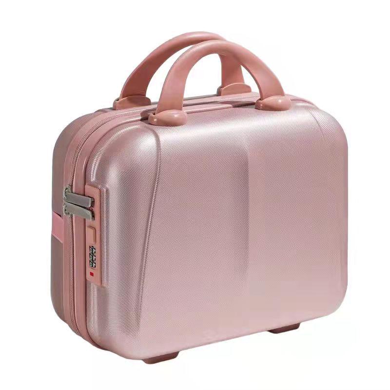 Valigetta Trucco Portatile Stile Coreano, Logo Personalizzabile, Borsa da Viaggio 14" e 16".