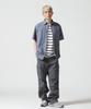 Avirex Daily Basic Chambray S/s Shirt Men's L Navy 783-3923003