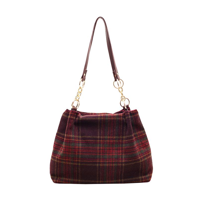 

Ретро-стиль, шерстяная ткань, женские сумки, осенний бестселлер, передовые ощущения, вместительная уникальная сумка через плечо