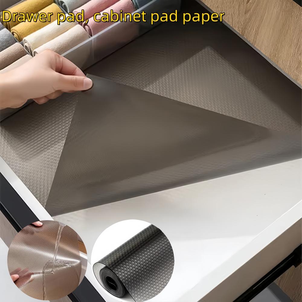 1ks 3m/5m Černé podložky do skříní Podložky do zásuvek Kuchyňské Protiskluzové Vodotěsné Podložky do skříní Podložka na stůl Papírová Podložka do skříní Olejovzdorná vložka