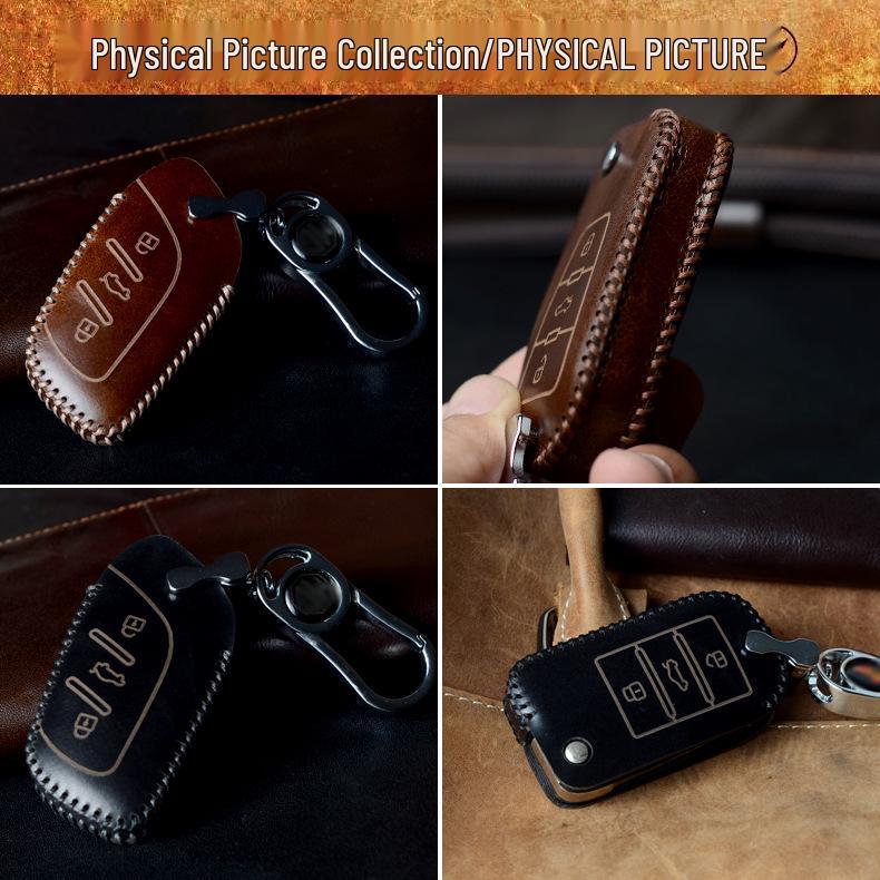 Roewe RX Series Key Case: Fit for RX5, 350, 360, 350S, I6, RX3, RX8 with Key Cover and Chain