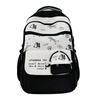 Schoolbag Summer New Product Junior High School Schoolbag Large Capacity School Travel Light Backpack Cute Print Color Matching Backpack