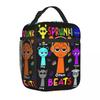 Anime Puella Magi Madoka Magica Heat-keeping Meal Tote Thermal Bag Reusable,Meal Container Comic Big Tote Lunch Box Food Handbags