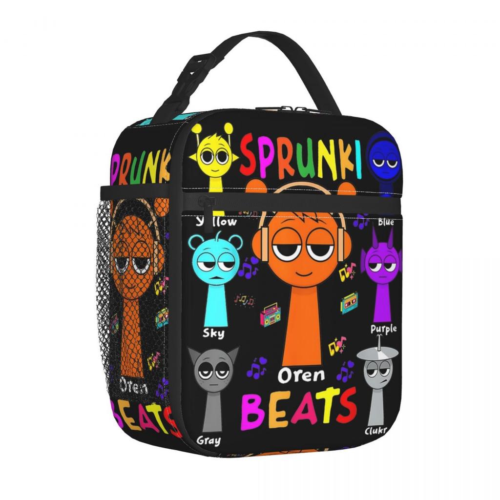 Anime Puella Magi Madoka Magica Heat-keeping Meal Tote Thermal Bag Reusable,Meal Container Comic Big Tote Lunch Box Food Handbags