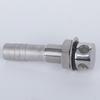 Boat Vent Fitting 316 Stainless Steel 16 mm Screened Straight Outlet with Threaded Body for Marine Ventilation Use