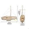 1/30 Wooden Ship DIY Kit Sailing Boat Unique Educational Craft Woodcraft for Collections