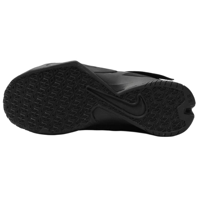 Nike Zoom Soldier 7 Versatile Comfortable Non-Slip Durable High-Top Basketball Shoes Men sneaker Black 653642-001