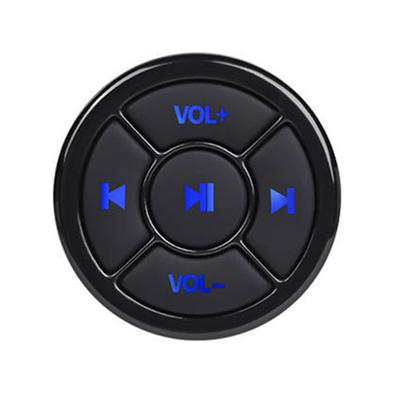 Wireless Remote Controller Media Button Helmet Earphone Motorcycle Handlebar Car Steering Wheel Remote Control for IOS Android