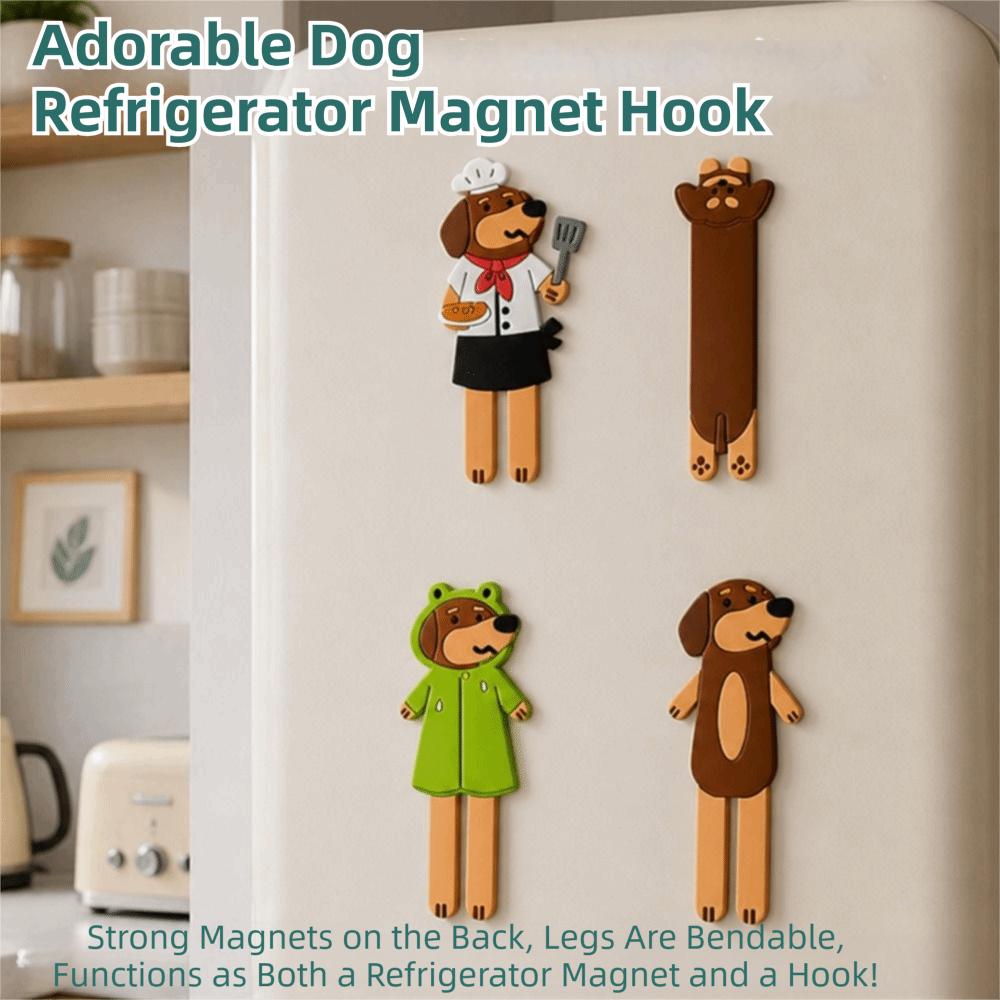Creative Cartoon Fridge Magnets 3D Animal Phone Holder Funny Fridge Magnetic Hook  Home Decoration