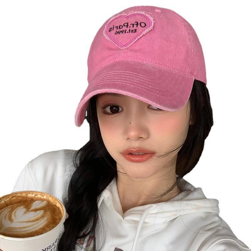 Chic Brown Baseball Cap With Simple Design And Sunshade Function For Women