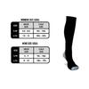 1 Pair Compression Socks 20-30 Mmhg - Men & Women - Running, Nurses, Shin Splints, Flight, Travel