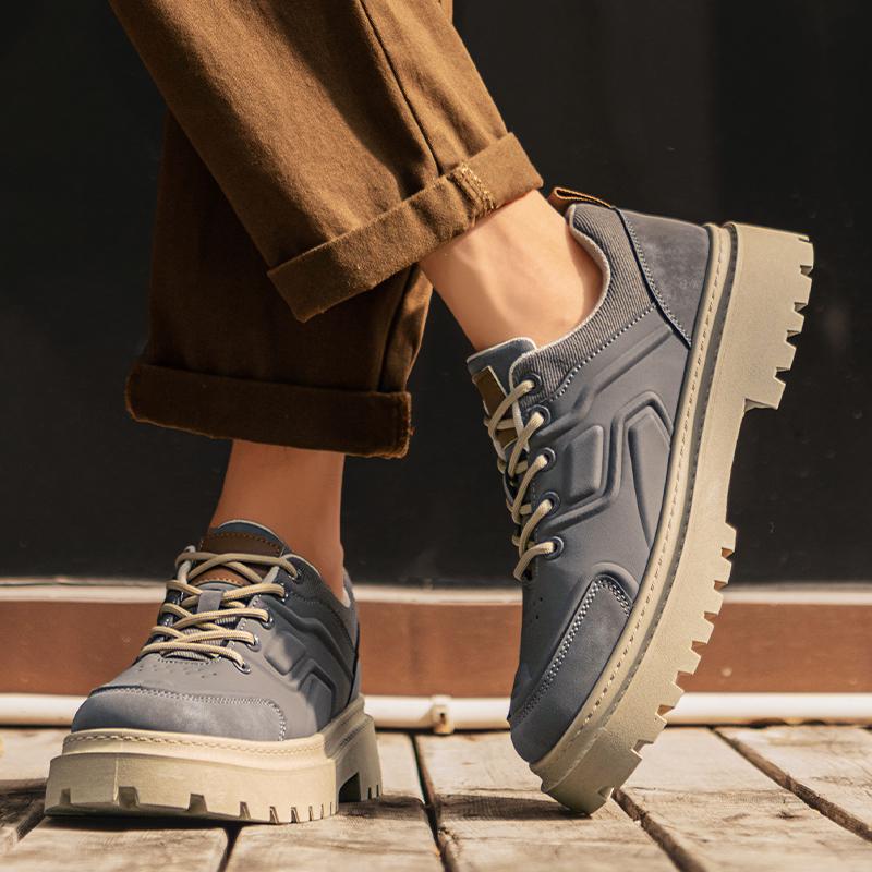 Herren neue Ganzjahres Übergröße Freizeitschuhe rutschfeste harte Sohle bequeme Outdoorschuhe Jugend Sport Mode Arbeitskleidung Schuhe