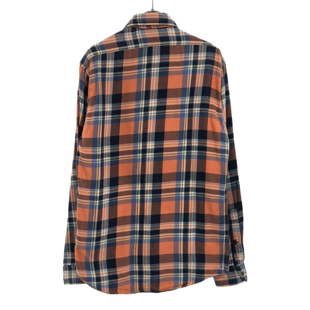 Polo by Ralph Lauren Check Long Sleeve Switching Cotton Shirt XS Men's Used