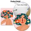 Boho Fashion Girl Flowers Vase Illustration Wall Art Canvas Painting Abstract Poster And Prints Pictures For Living Room Decor