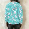 Women's Vintage Print Hoodie with Long Sleeves Pullover Top