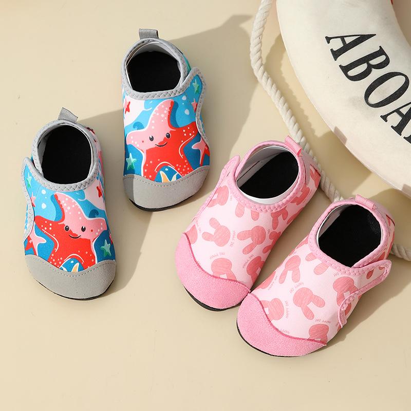 Children's indoor non-slip soft-soled floor shoes and socks, baby socks shoes for boys and girls, home fitness sports shoes