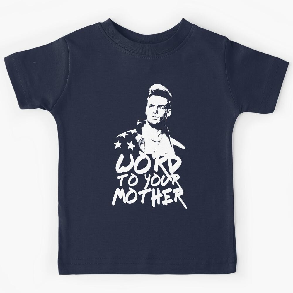 Vanilla Ice - Word To Your Mother Kids T-Shirt 110