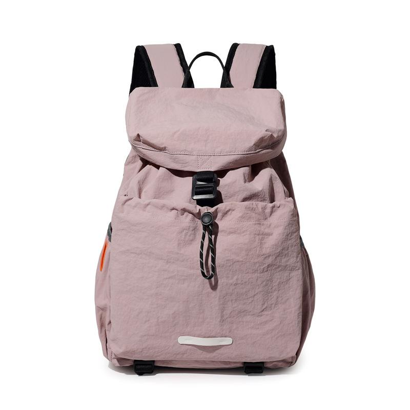 

Женский легкий рюкзак большой вместимости розовый