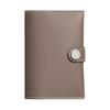 R.M.S. 14 Silberne Schnalle Evercolor Leder-Reisepasshülle Unisex-Reisepasshülle Etoupe Elefantengrau H088009CK18