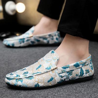 Outdoor Herren Freizeitschuhe Atmungsaktive Herren Slipper Bequeme Walking Sneaker Rutschfeste Flats Fahrschuh Zapatos