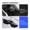 For KIA Car Glasses Holder Suede Sunglasses Storage Clip Accessories Cerato Proceed Venga Sedona Forte Stonic PicantoED1 
