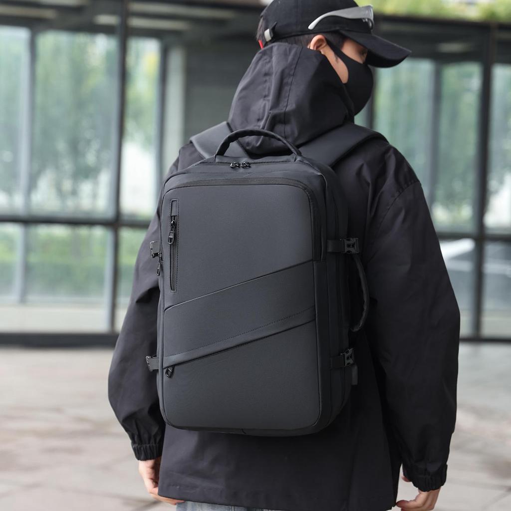 Trendiger Leichter Herren Wasserdichter Business- & Reise-Laptop-Rucksack