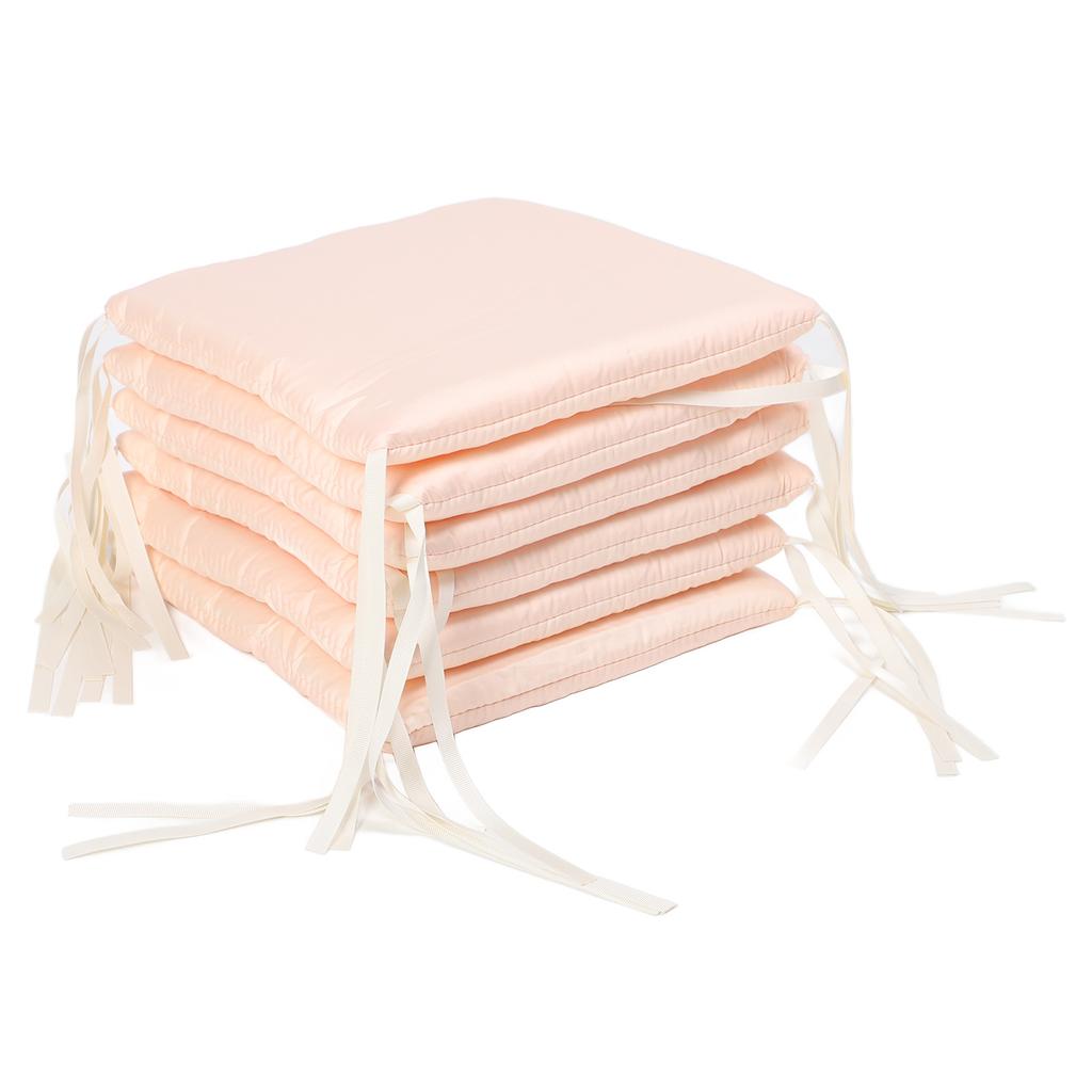 6pcs Baby Crib Around Cushion Bed Protector Crib Bumper Pads Baby Bed Guards for Strollers Carseats