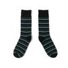 KODAK Apparel Striped Crew Socks CHARCOAL