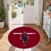 Messi Round Floor Rug Suitable for Playrooms Living Rooms Dining Room Game Room Anti-slip Round Rug Decorate Offices Perfect Gift for Women Men