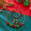 Christmas Bell Choker Necklace For Women Trendy Jingle Bell Xmas Pendant Clavicle Chain New Year Party Jewelry Gift