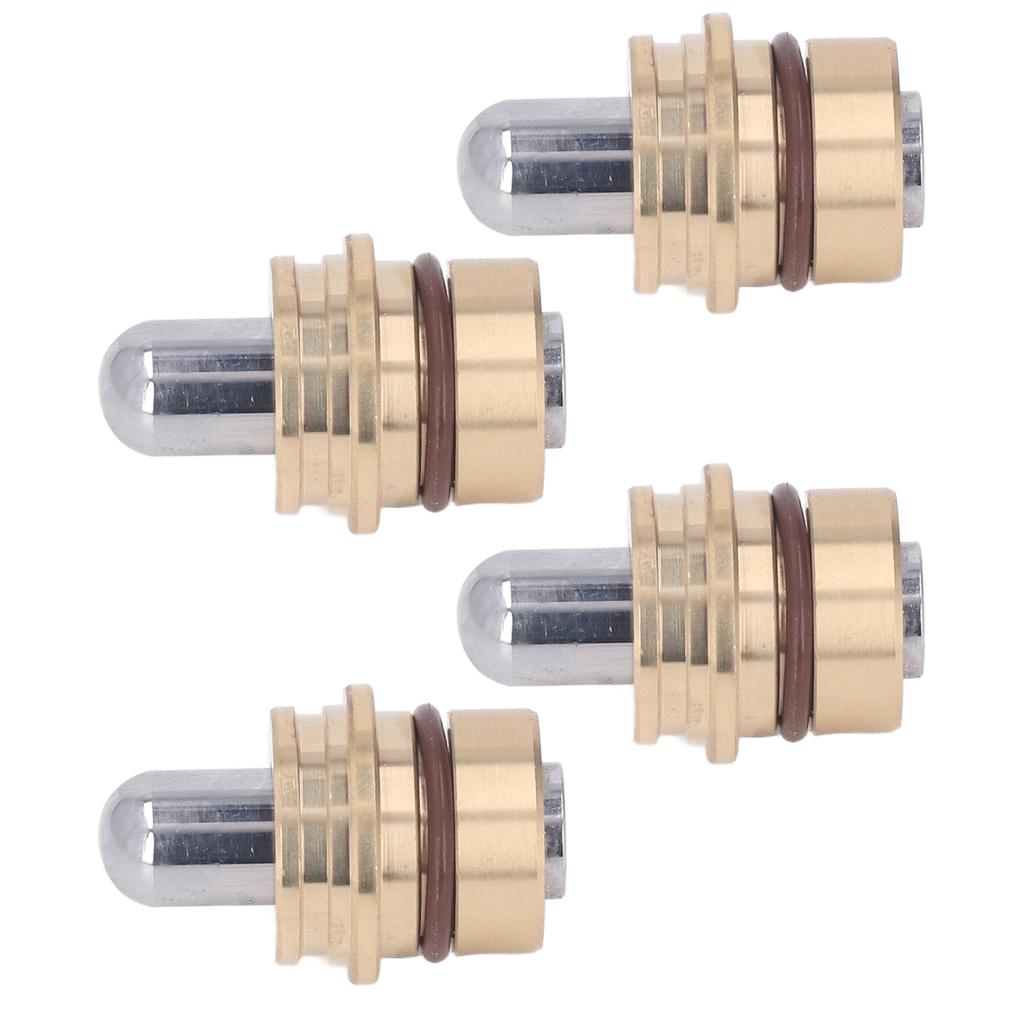 4 STÜCKE Joystick Griff Knopfkopf Gummidichtung Metall Schubstange Knopf für Sany 60 Bagger