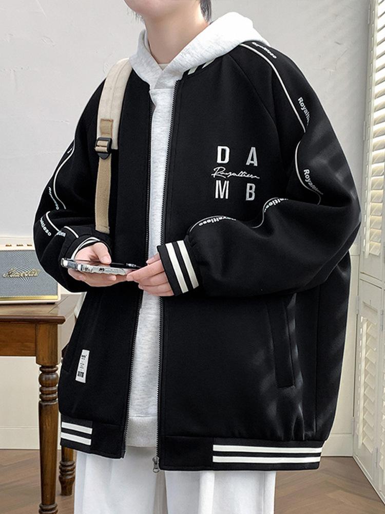 Spring and Autumn Teen Jacket Boys High Junior High School Students 2025 New Handsome Older Boys Baseball Jacket