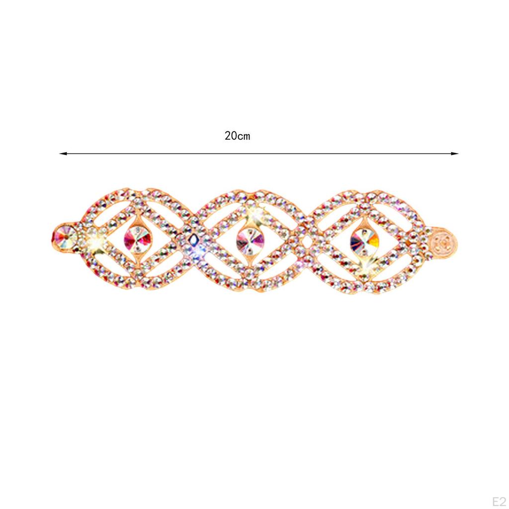 Belly Dance Bracelet Rhinestone Wide Bangle Jewelry for Parties Stage Performance