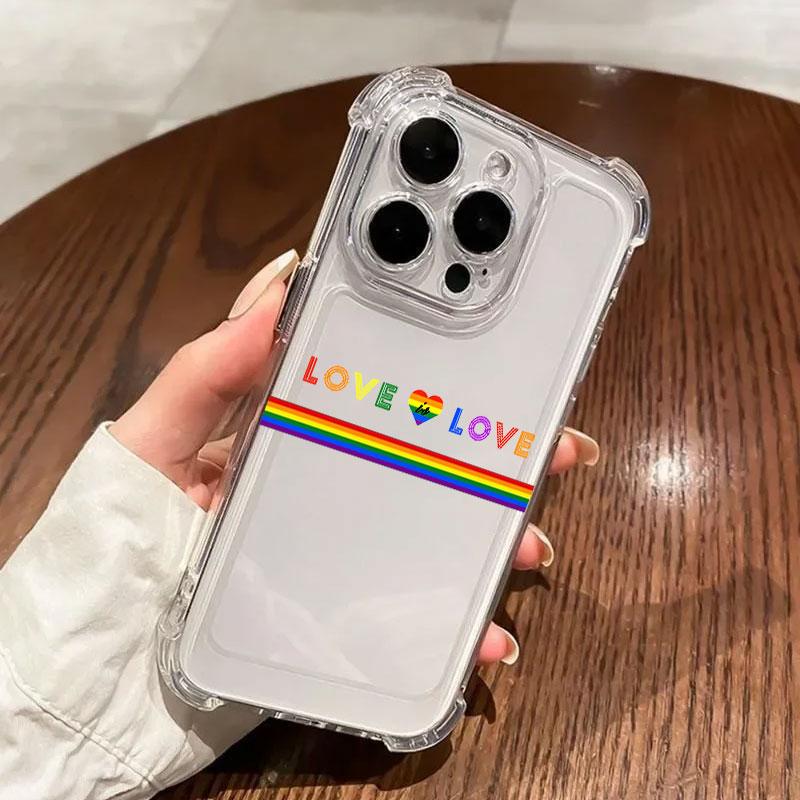 Rainbow Pride Flag Lesbians LGBT Phone Case For Samsung Galaxy A57 A56 A36 A37 A55 A54 A52 A35 A34 A17 A16 A15 A07 A06 5G Cover