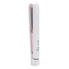 Cordless Flat Iron 3 Heat Settings 2600mAh Battery Ceramic Mini Hair Straightener Curler for Travel Use White