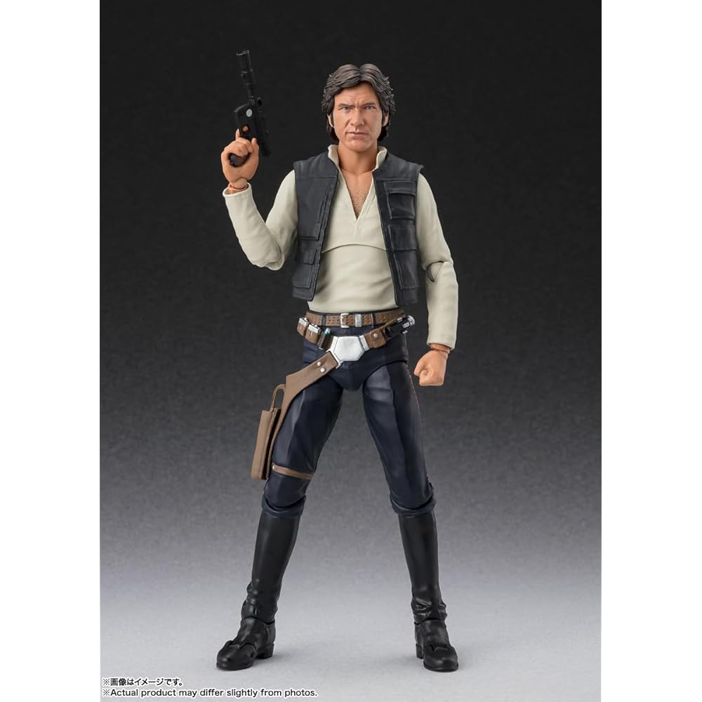 Bandai Spirits S.H. Figuarts Star Wars Episode 4 Han Solo Classic Version 150mm PVC ABS Action Figure