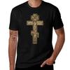 Orthodoxes Kreuz, Byzantinisches Kreuz T-Shirt Leicht Kühlend Kurzarm-T-Shirt