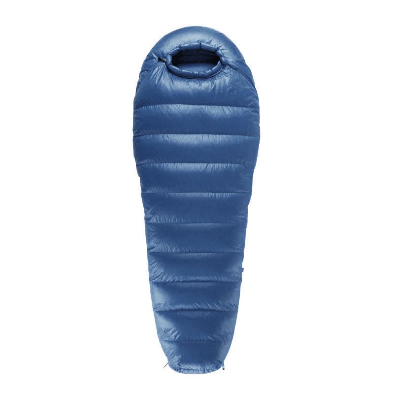 Lightweight Waterproof Down-Filled Mummy Sleeping Bag for Adults Outdoor Activities Hiking Traveling Backpacking Duck Camping оранжевый