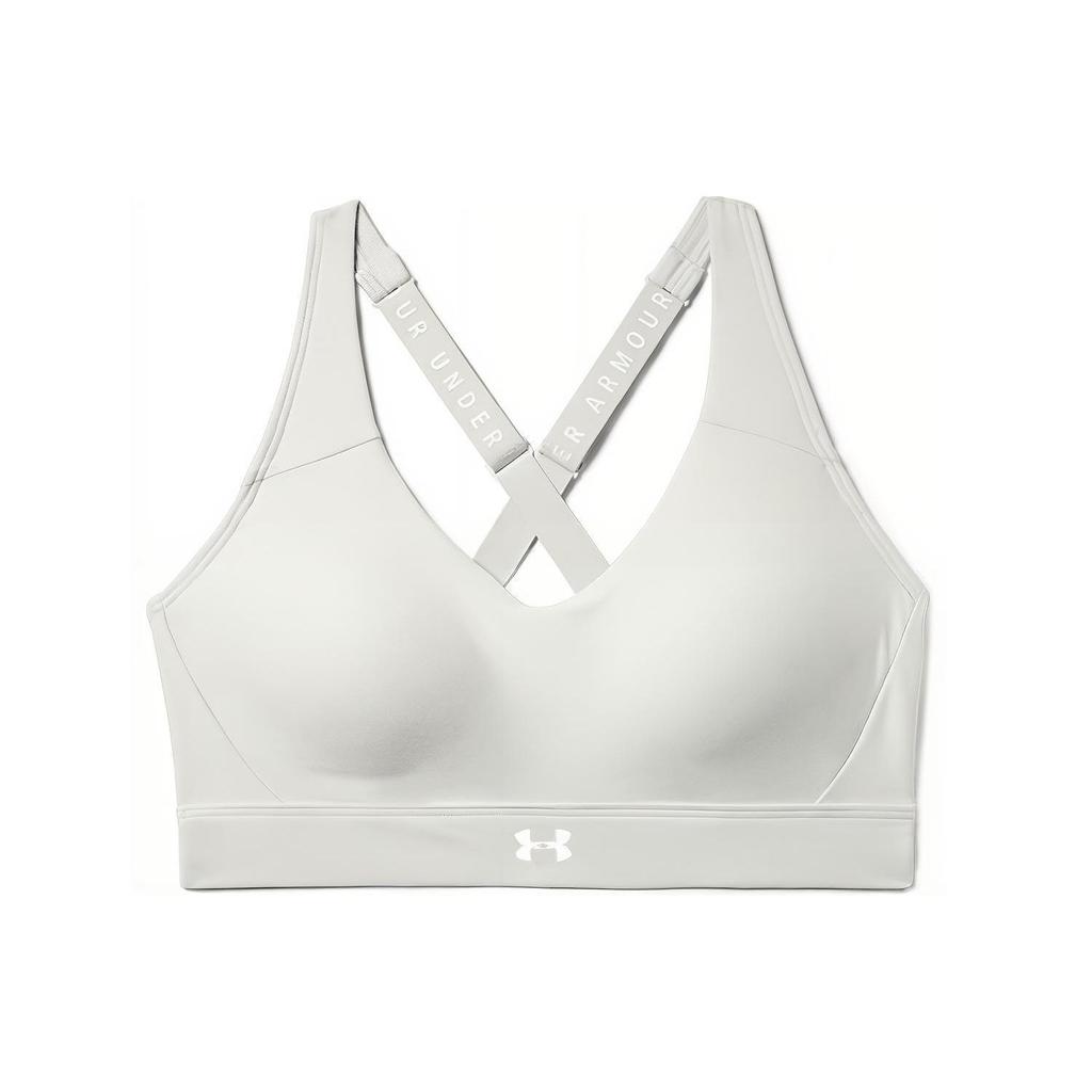 Under Armour Solid Color Fitness Yoga Sports Underwear Women Underwear Light-Gray 1311811-014