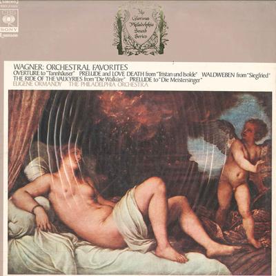 LP Record EUGENE ORMANDY, PHILADELPHIA ORCHES - Wagner: Overture Tannhauser, Prelud SOCF22009 CBS SONY - Japan Classical Used
