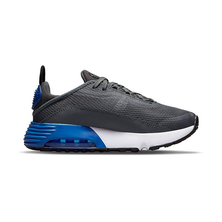Nike Cushioning Abrasion Resistant Cushioning, Wear Resistant Low top Kids Lifestyle Shoes Gray Blue CU2093-015