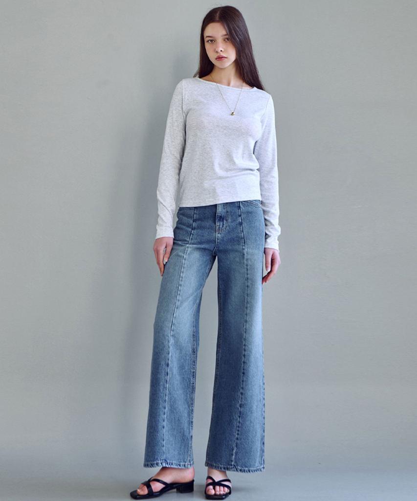 LUSIDA [2Pack] Feel Soft Long Sleeve T-Shirt (Type B)