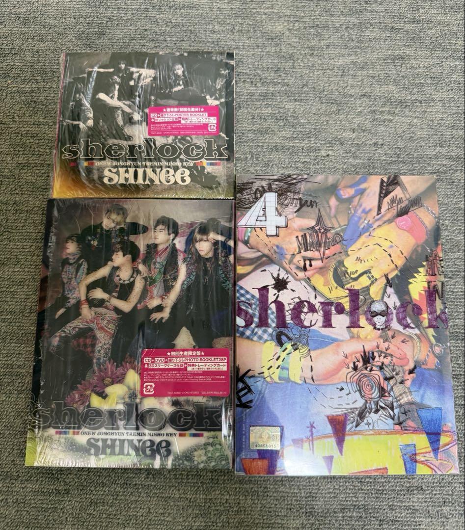 

[USED] SHINee / Sherlock Korean Edition Japanese Edition Sherlock