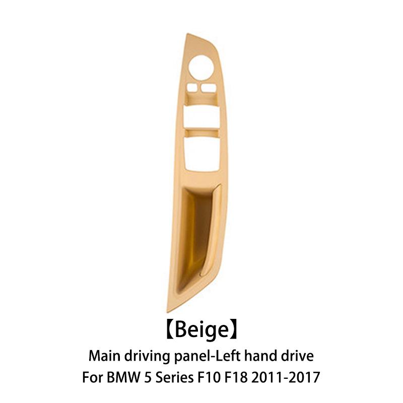 Car Interior Door Handle Panel Trim Cover Armrest Protective Sticker for BMW 2011-2017 5 Series F10 F18 F11 Left Hand Drive Only