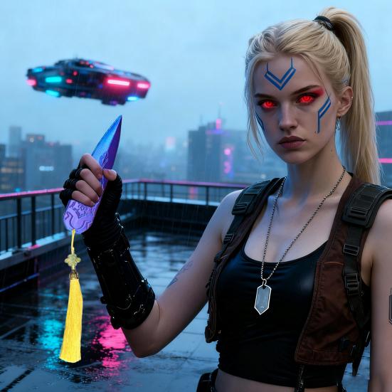 1/3Pcs Kpop Hunter Cosplay Dart Prop with Yellow Tassels Halloween Costume Party Cartoon Inspired