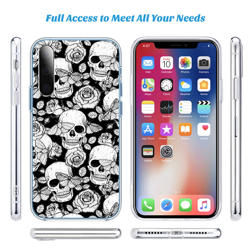 Grim Reaper Skeleton Skull Phone Case for Motorola G14 G15 G24 G30 G31 G32 G34 G41 G42 G51 G52 G50 G60S G60 G62 G72 G71 G73 G84 G85 G200 E32