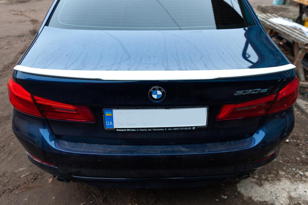 Спойлер Meliset Bat (под покраску) для BMW 5 серия G30/31 2017-2023 гг